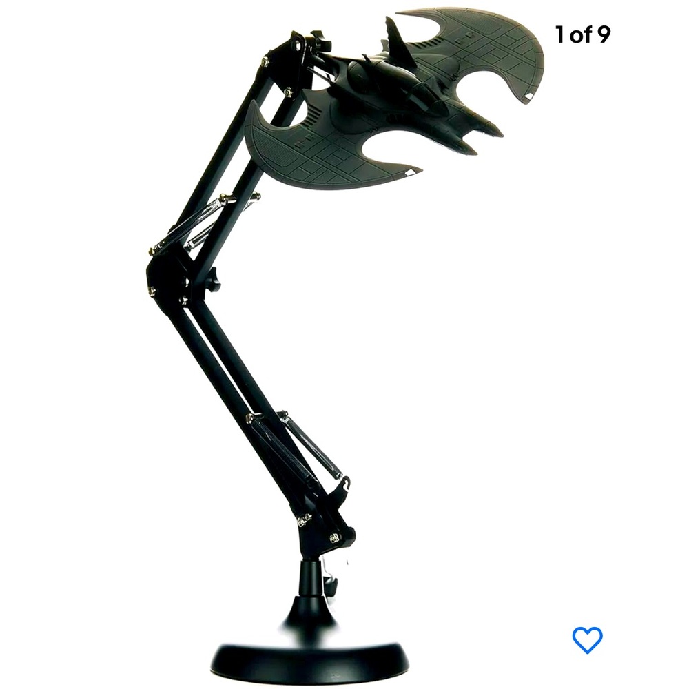 Batwing Posable Lamp DC Comics 1989 Style NIB - Hard to Find!